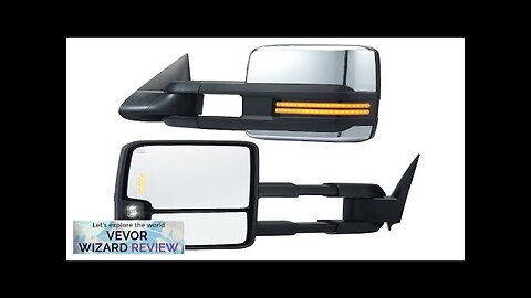 VEVOR Towing Mirrors Left & Right Pair Set for Chevrolet Silverado Review