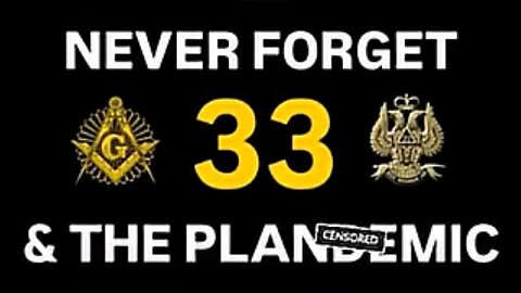 🔳🔺 COVID 33 ▪️ 33 DEGREES OF JEWISH FREEMASONRY