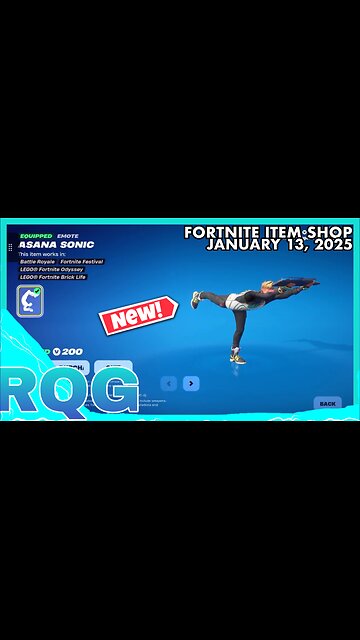 “NEW” HATSUNE MIKU & GODZILLA UPDATE TONIGHT!! FORTNITE ITEM SHOP (January 13, 2025)