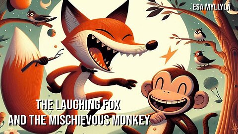 The Laughing Fox and the Mischievous Monkey | Funny Animal Adventures