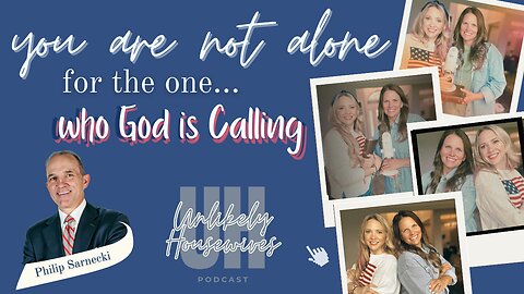 For the One...Who God is Calling