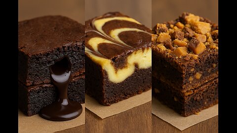 Brownie Heaven Marathon 🍫🔥 Lava • Cheesecake • Peanut Butter | FlavorVille
