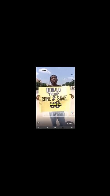 😢"They're killing our brothers & sisters! Nigerian man begs President Trump to save Nigeria