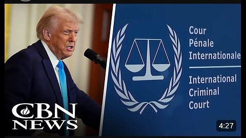 Trump Slams ICC With Sanctions Over 'Illegitimate & Baseless Actions' Against America & Israel