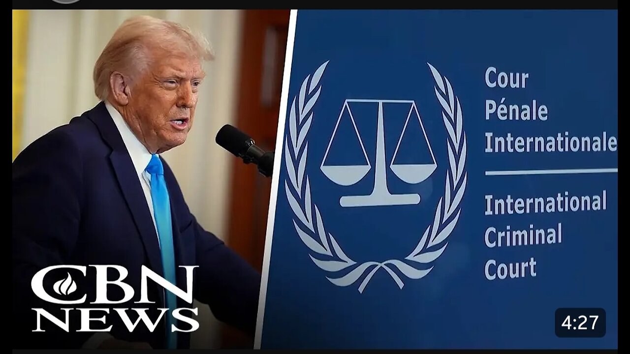 Trump Slams ICC With Sanctions Over 'Illegitimate & Baseless Actions' Against America & Israel