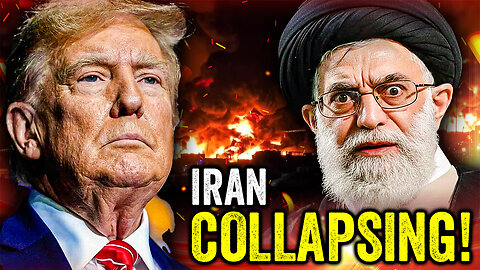 Huge Explosions ERUPT in Iran as Iranian Fighter Jet CRASHES!!!