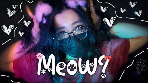 Femboy Catboy ASMR 🐾 Intense Purring, Mouth Sounds & Hypnotic Visual Triggers 😼 (Yapping)