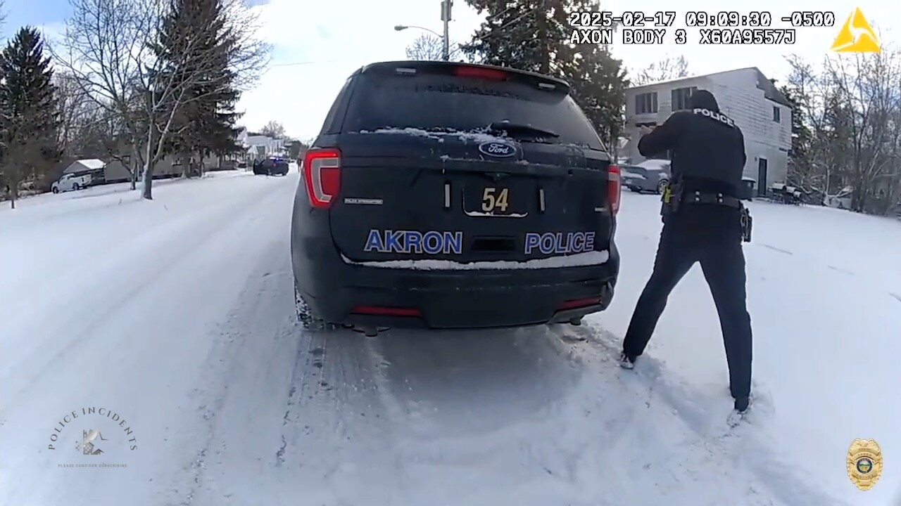 Raw Body Cam Footage Shows Fatal Akron Police Shootout