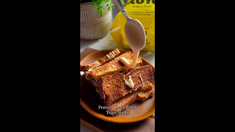 “Protein Chai French Toast Sticks 🍂 | High Protein, Low Carb, Viral Fall Recipe”