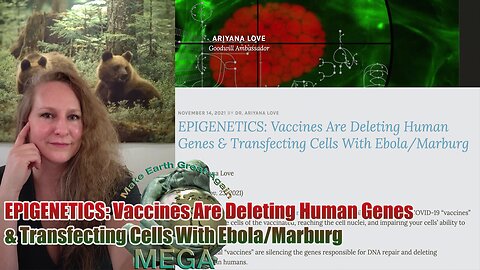 EPIGENETICS: Vaccines Are Deleting Human Genes & Transfecting Cells With Ebola/Marburg - Dr. Ariyana Love | Note: Video recorded on November 11, 2021 & Article published on November 25, 2025