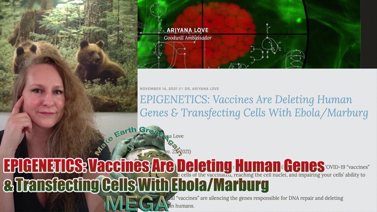 EPIGENETICS: Vaccines Are Deleting Human Genes & Transfecting Cells With Ebola/Marburg - Dr. Ariyana Love | Note: Video recorded on November 11, 2021 & Article published on November 25, 2025