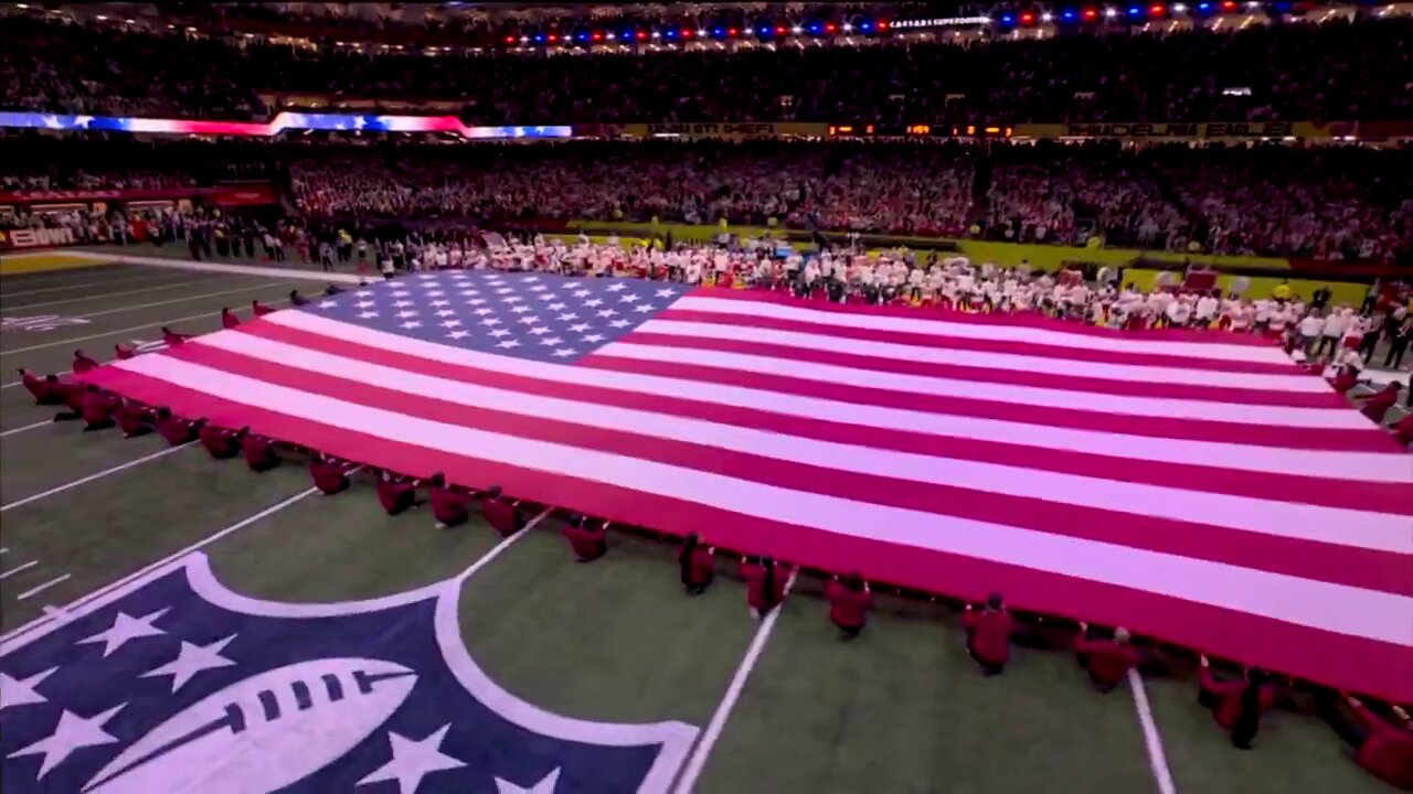 Super Bowl Singing National Anthem in Very Classical Way