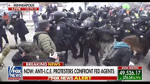 Anti-ICE Protestors Clash with Federal Law Enforcement in Minneapolis