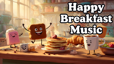Happy Breakfast Music 🥞☕ – Playful Morning With Pancakes & Coffee