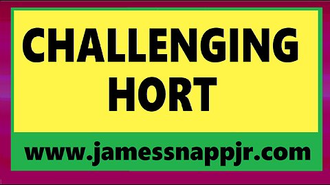 New Testament Textual Analysis 13 -Challenging Hort