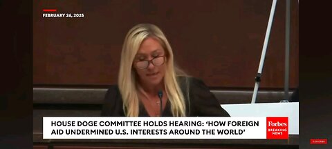 CRIMINAL REFERRALS AND INVESTIGATIONS START MTG #DOGE COMMITTEE HEARING