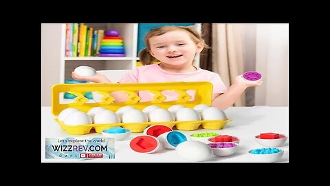 Eggs Screws 3D Puzzle Montessori Learning Education Math Toys Kids Shape Match Review