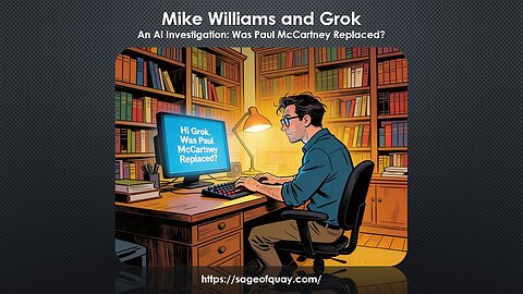 Sage of Quay® - Mike Williams - An AI Investigation: Was Paul McCartney Replaced? (Jan 2026)