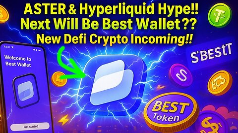 New Best Wallet is the next Aster Hyperliquid?? New Crypto Incoming!