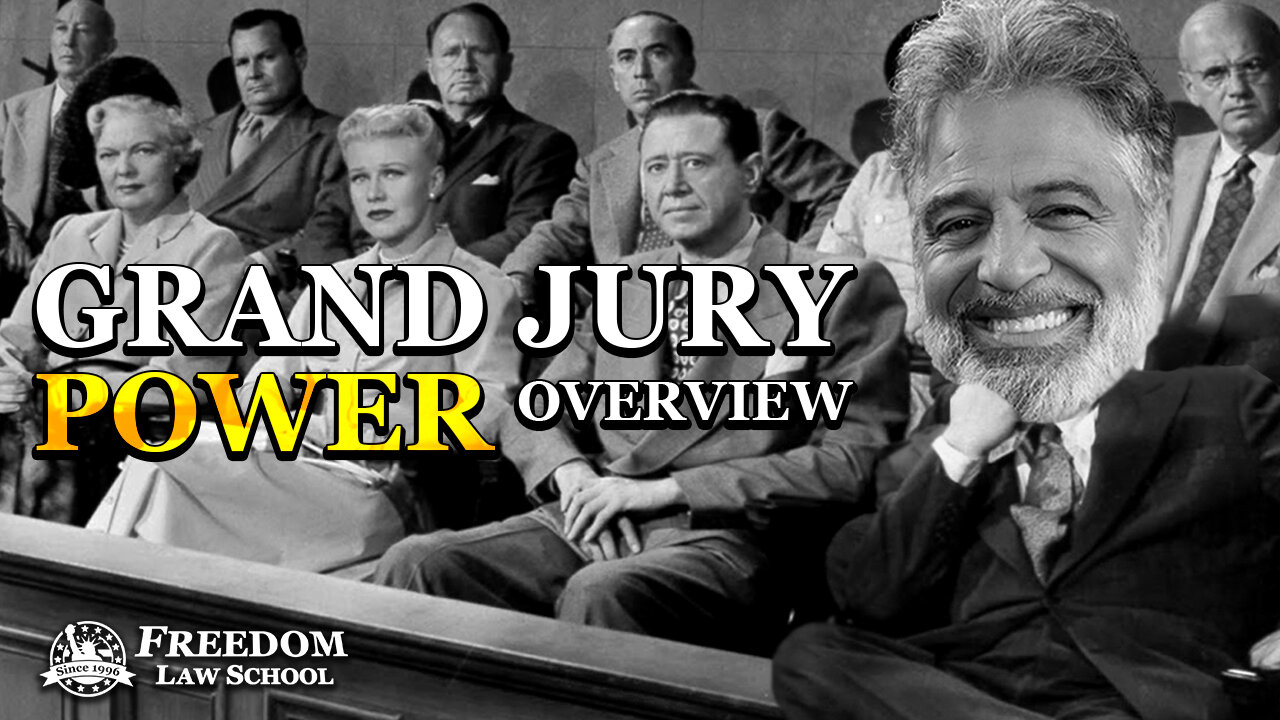 Want an honest Government in America? Grand Jury is the answer- Part 1 overview