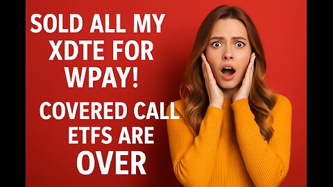 WPAY Massive Payout! Covered Call ETFs Are Over! HOOW PLTW WPAY