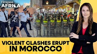 Morocco: Violent Clashes Erupt Between Gen Z Protesters & Security Forces | Firstpost Africa | N18G