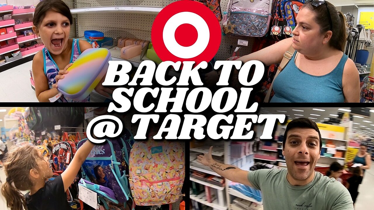 Back-To-School Supply Shopping Haul // A Target Shopping Vlog