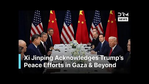 FULL REMARKS - 'China and US Should Be Friends', Xi Jinping Praises Trump's Peace Efforts - AC1G