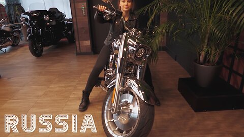 [RU] Moscow: Walking Tour [Harley-Davidson Motorcycle Shop / Panasonic HC-X1600]