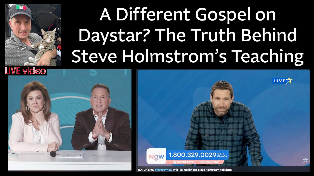 🚨 A Different Gospel on Daystar? The Truth Behind Steve Holmstrom’s Teaching