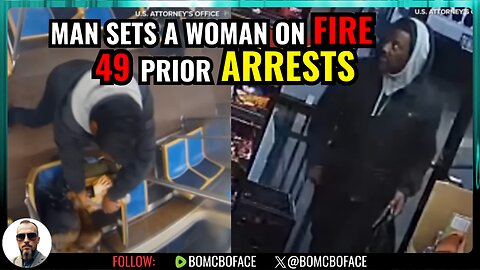 49-Time Felon Screams “BURN B*TCH!” As He Sets Woman on Fire on Chicago Train | Bo McBoface LIVE