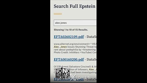BUSTED! Alex Jones Appears In The Epstein Files More Than Previously Believed...