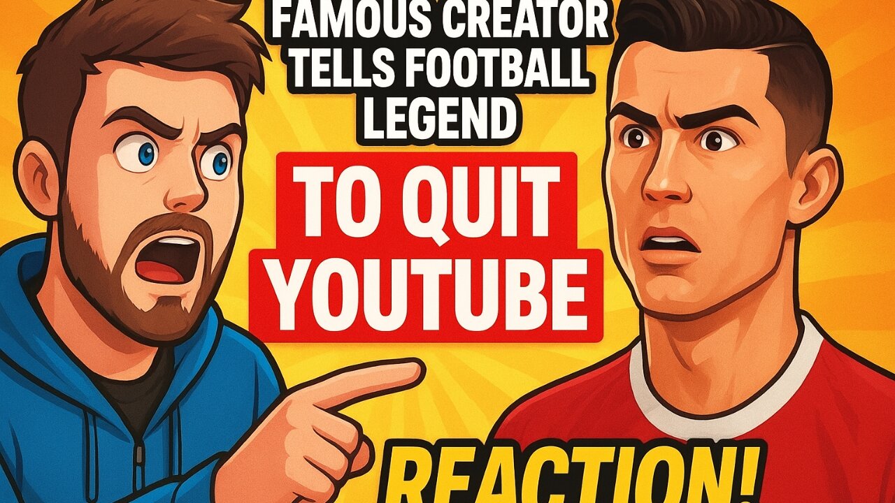 “Famous Creator Tells Football Legend to Quit YouTube — REACTION!”
