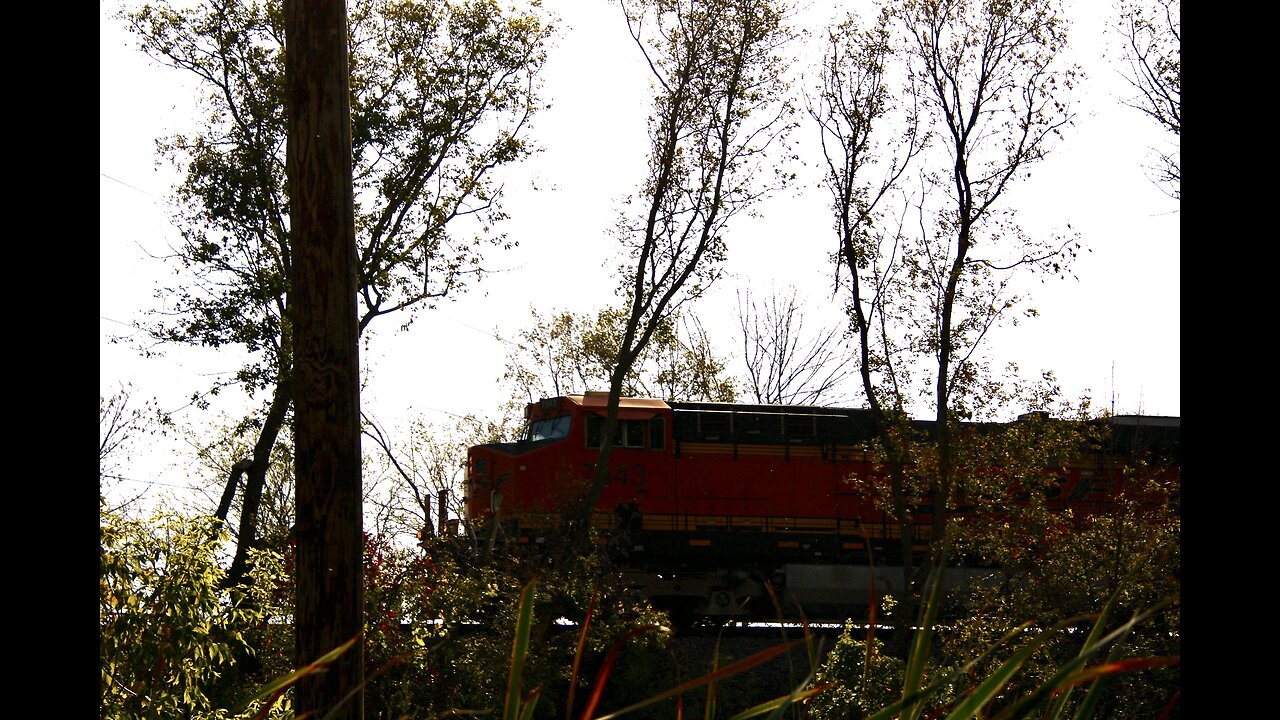 Badly Backlit BNSF Train on the Wayzata Subdivision…
