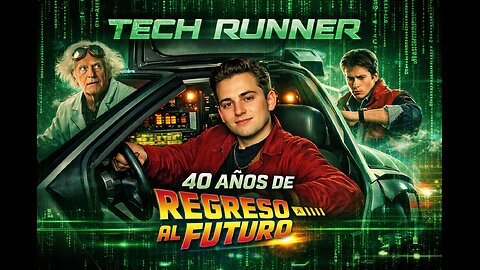 🎬 Tech Runner – 40 años desde Regreso al Futuro (superdavitm dream team edition).