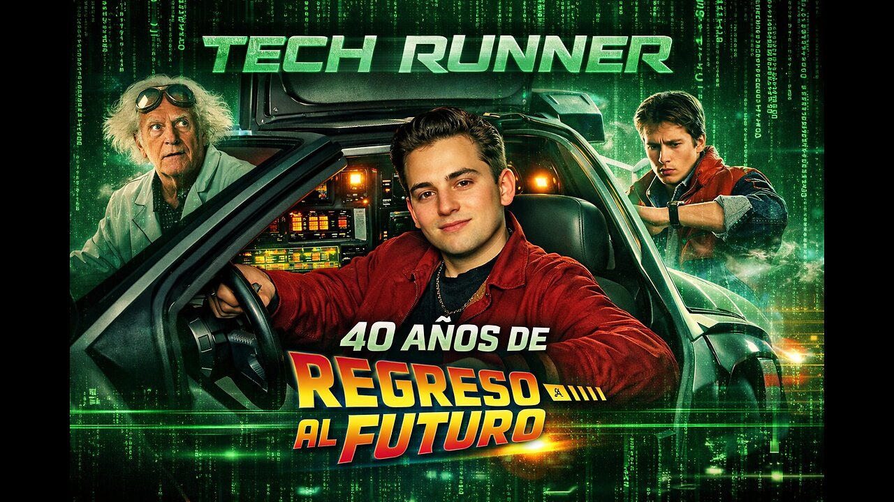🎬 Tech Runner – 40 años desde Regreso al Futuro (superdavitm dream team edition).