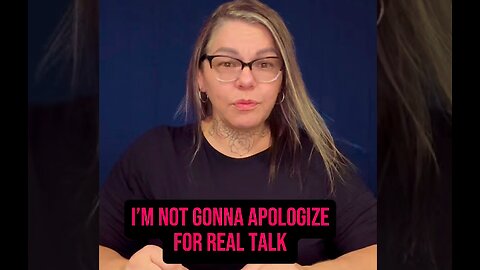 🚨 I WILL NOT Apologize For Real Talks ❤️ #ASL #deaf #realtalk
