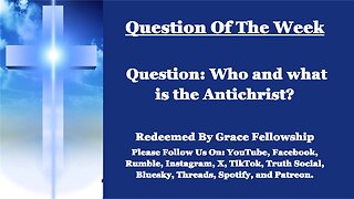 The RBGF LIVE "Question of the Week"