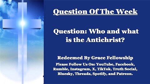 The RBGF LIVE "Question of the Week"