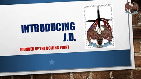 Interview with J.D the Founder of The Boiling Point Podcast