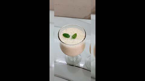 "Sweet Yogurt & Mint Drink Recipe | Refreshing & Easy Summer Special"