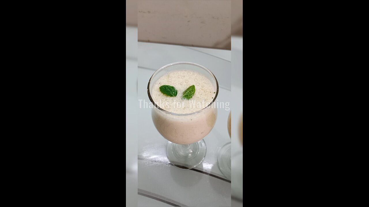 "Sweet Yogurt & Mint Drink Recipe | Refreshing & Easy Summer Special"