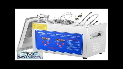 VEVOR Ultrasonic Cleaner with Digital Timer & Heater Professional Ultra Sonic Jewelry Review