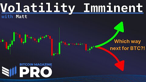 Bitcoin Volatility Imminent: Data Driven Analysis