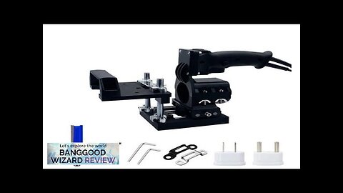 Mortising Jig For Woodworking Trimming Machine 2 in 1 Slotting Bracket Invisible Review