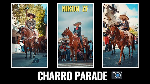 Relaxing POV Street Photography | Charro Parade | Guadalajara Mexico