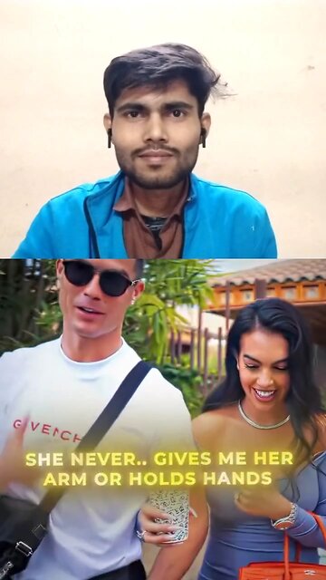 Ronaldo being gentle man