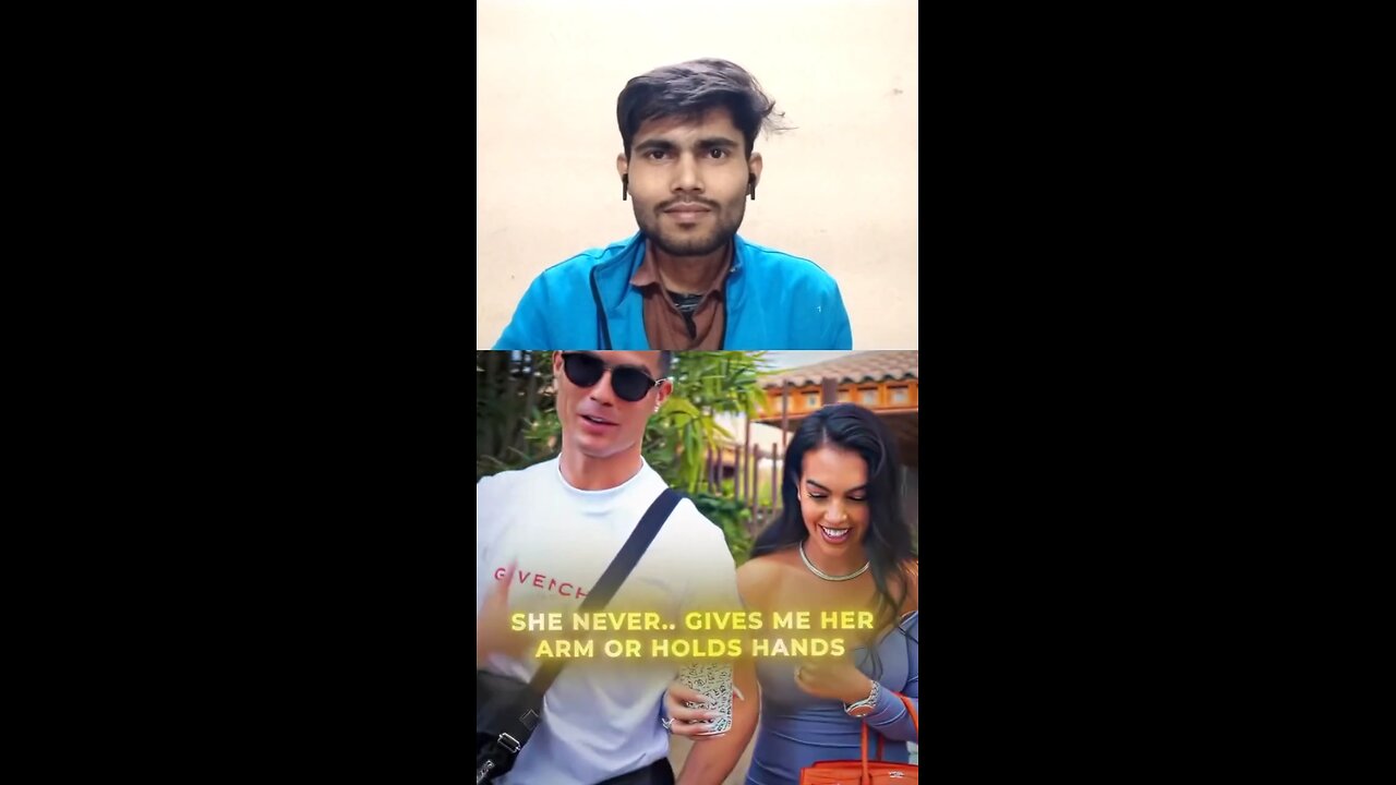 Ronaldo being gentle man