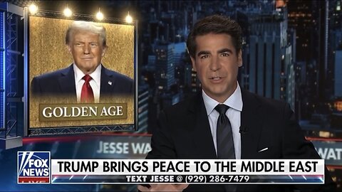 Trump is USHERING in a NEW GOLDEN AGE - in the MIDDLE EAST