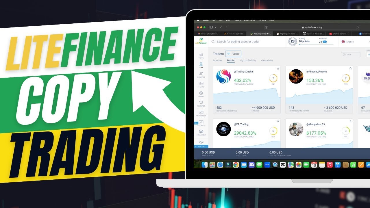 LiteFinance Copy Trading Tutorial For Beginners